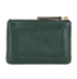 Mulberry Plaque Coin Wallet, &pound;165, Accessories, Green, Leather, Back view
